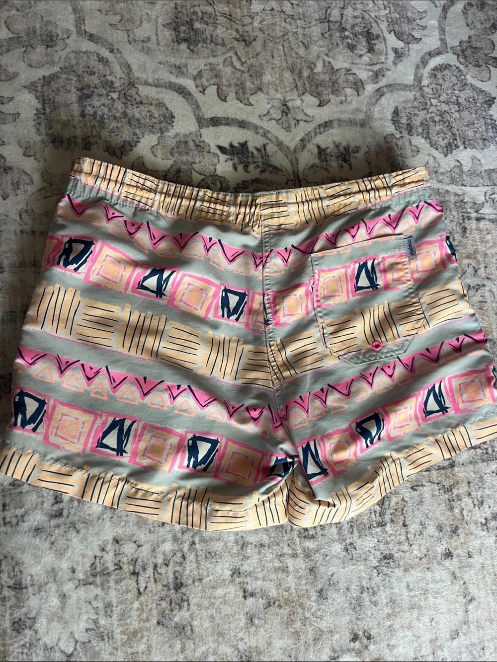 Chubbies Pastel Stripe & Neon Accent Swim Shorts - Picture 3 of 4